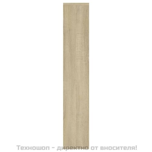 Стенен рафт, дъб сонома, 36x16x90 см, инженерно дърво