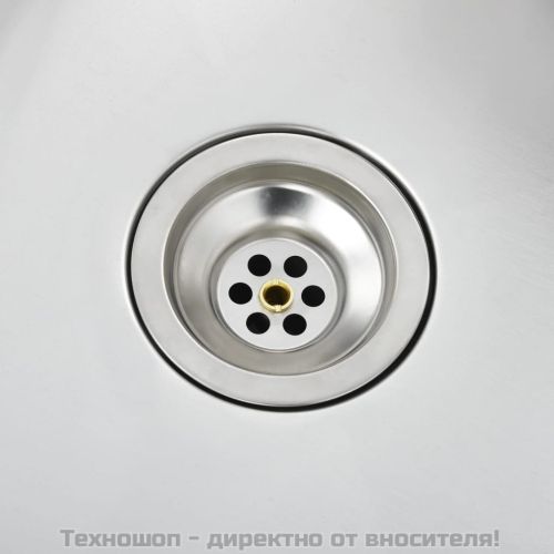 Ръчно изработена кухненска мивка, неръждаема стомана