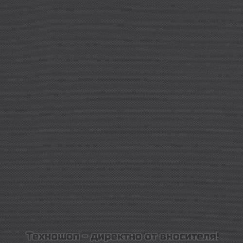 Градински чадър с дървен прът, черен, 300x300x273 см