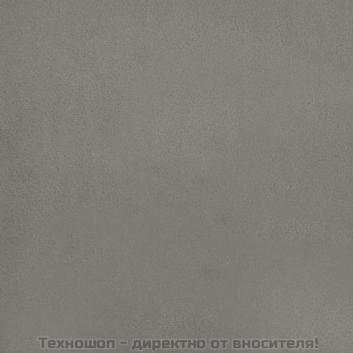 Матрак за легло с покет пружини средна твърдост светлосив 90x200x20 см кадифе