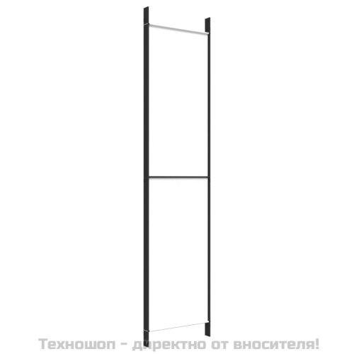 Параван за стая, 4 панела, бял, 200x220 см, текстил