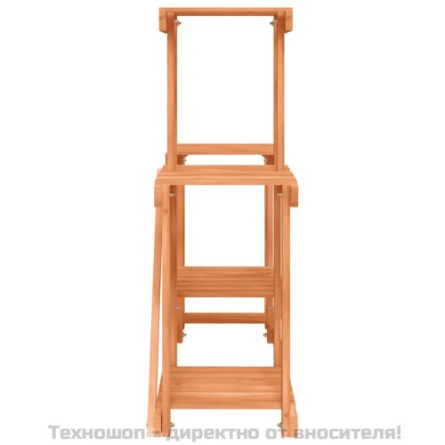 Поставка за цветя, 90x25x73,5 см, масивна ела