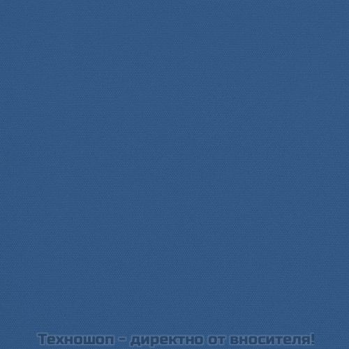 Градински чадър с дървен прът, лазурносин, 300x300x273 см