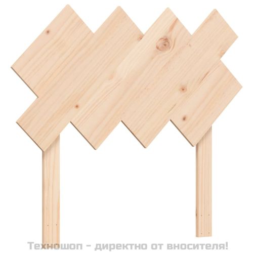 Рамка за легло без матрак, 90x200 см, масивна чамова дървесина