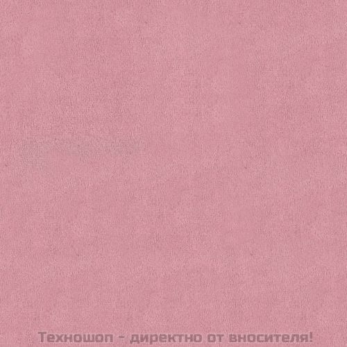 Пейка, розова, 110x40x70 см, кадифе