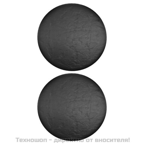 Покривала за градински мебели 2 бр 10 капси Ø230x90 см кръгли