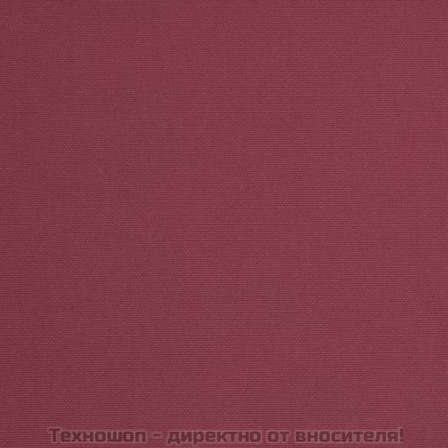 Градински чадър с дървен прът, бордо червено, 300x300x273 см