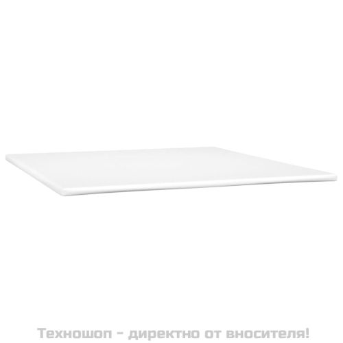 Боксспринг легло с матрак, черно, 160x200 см, плат