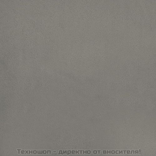 Боксспринг легло с матрак, светлосива, 140x190 см, кадифе