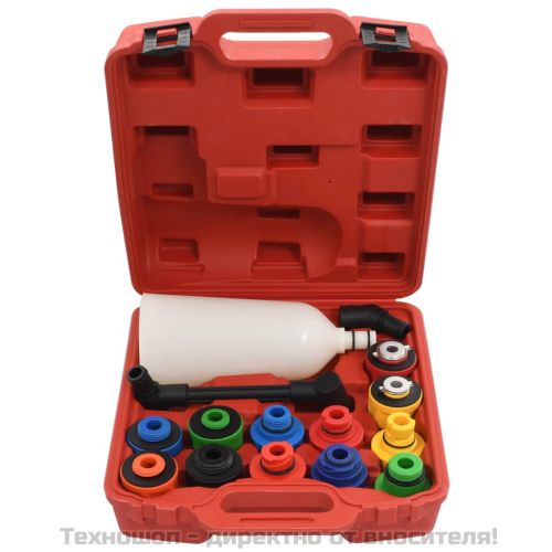 Комплект фуния за пълнене на двигателно масло от 15 части