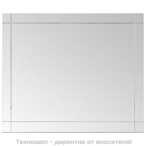 Стенно огледало, 80x60 см, стъкло