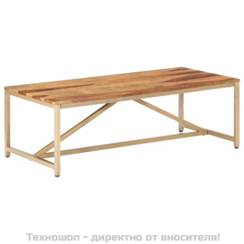 Маса за кафе 120x60x40 см масивно дърво