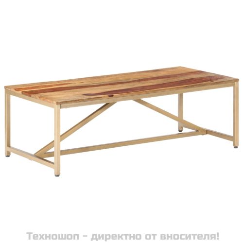 Маса за кафе 120x60x40 см масивно дърво