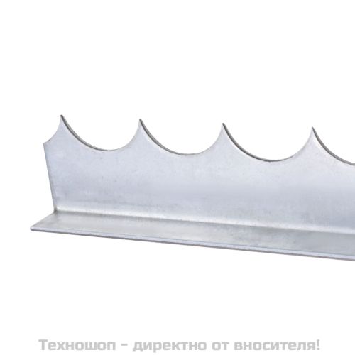 Стенни шипове 4 бр 1 м поцинкована стомана