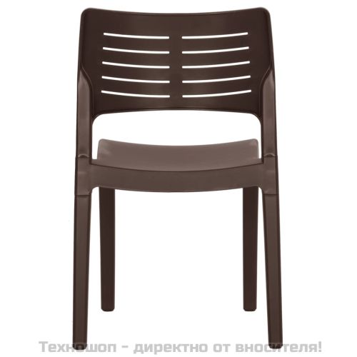 Градински столове 2 бр мока полипропилен