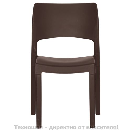 Градински столове 2 бр мока полипропилен