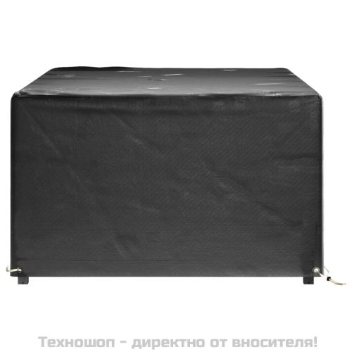 Покривало за градински мебели 8 капси 180x122x75 см правоъгълно