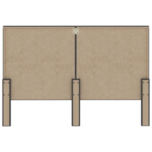 Табла за спалня тъмносива текстил 180x200 см