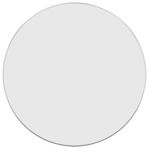 Стенно огледало сребро Ø 60 см кръгло