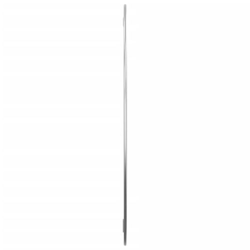 Стенно огледало сребро Ø 60 см кръгло