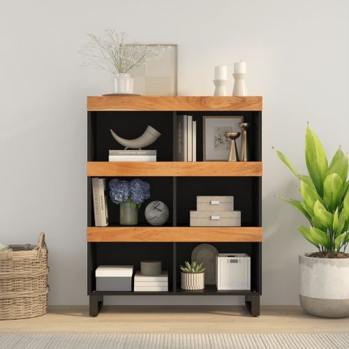 Страничен шкаф 85x33x107 см масивна акация