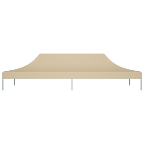 Покривало за парти шатра, 6x3 м, бежово, 270 г/м²
