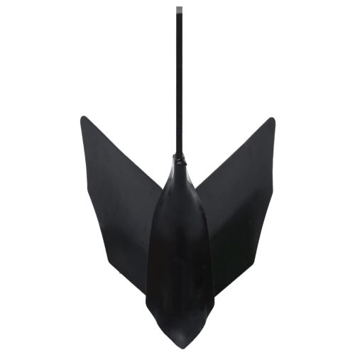 Плуг за мотофреза, черен, метал