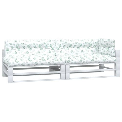 Палетни възглавници, 5 бр, на листа, текстил