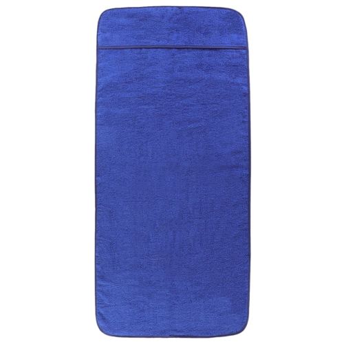 Плажни кърпи 2 бр кралско сини 60x135 см текстил 400 GSM