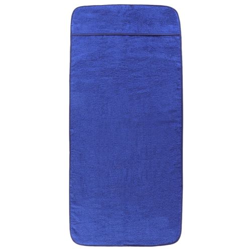 Плажни кърпи 2 бр кралско сини 75x200 см текстил 400 GSM