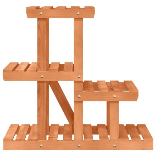 Поставка за цветя, 58x25x51 см, масивна ела