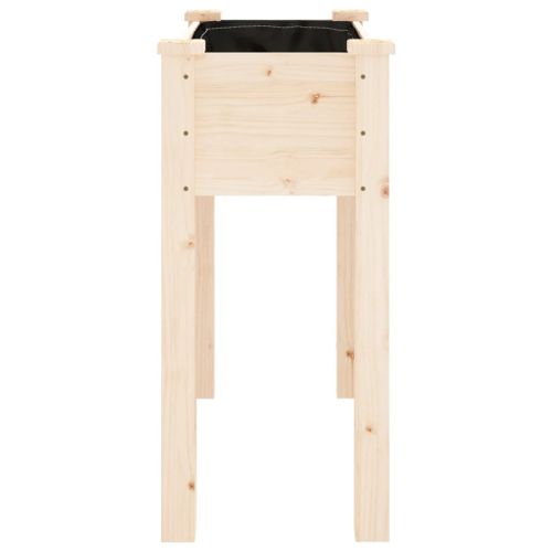 Саксия с вложка 71x37x76 см масивна ела