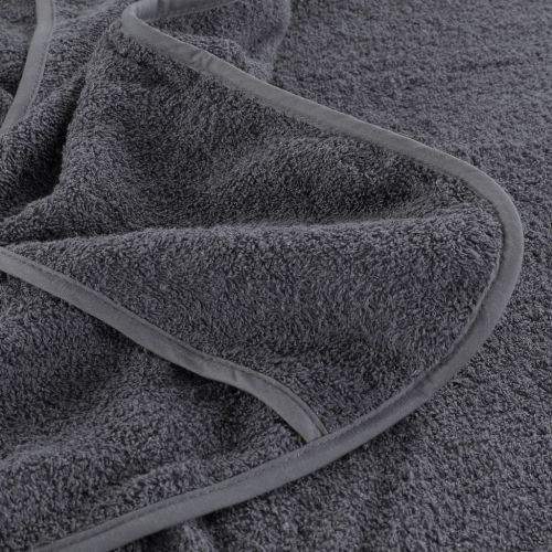 Плажни кърпи 6 бр антрацит 60x135 см текстил 400 GSM