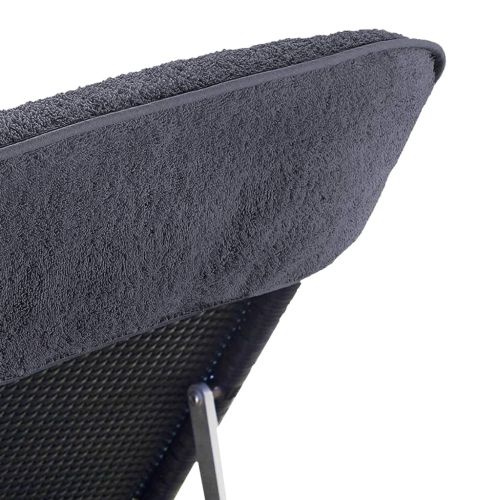Плажни кърпи 6 бр антрацит 60x135 см текстил 400 GSM