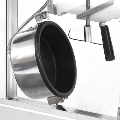 Машина за пуканки с тефлонов съд за готвене, 1400 W