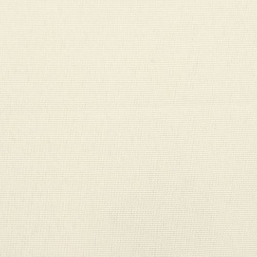 Възглавници за столове 6 бр кремави 100x50x3 см Оксфорд плат