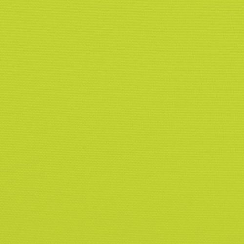 Възглавници за столове 6 бр яркозелени 120x50x3 см плат