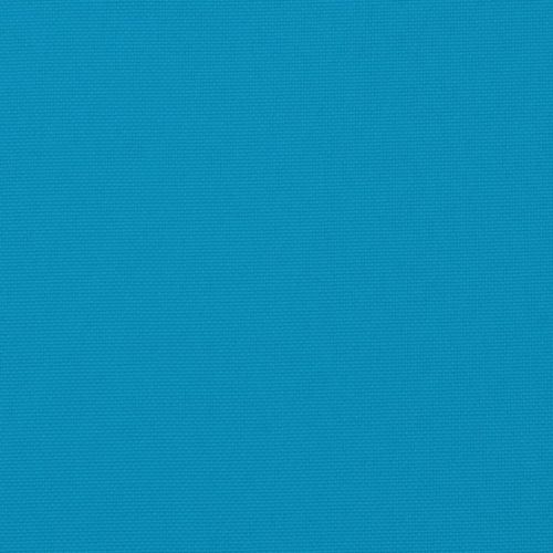 Възглавници за столове 6 бр сини 100x50x3 см Оксфорд плат