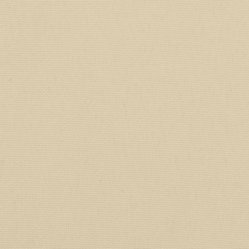 Възглавница за градинска пейка бежова 180x(50+50)x7 см оксфорд