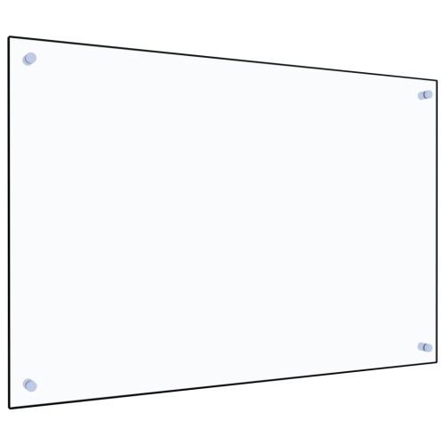 Кухненски гръб, прозрачен, 90x60 см, закалено стъкло