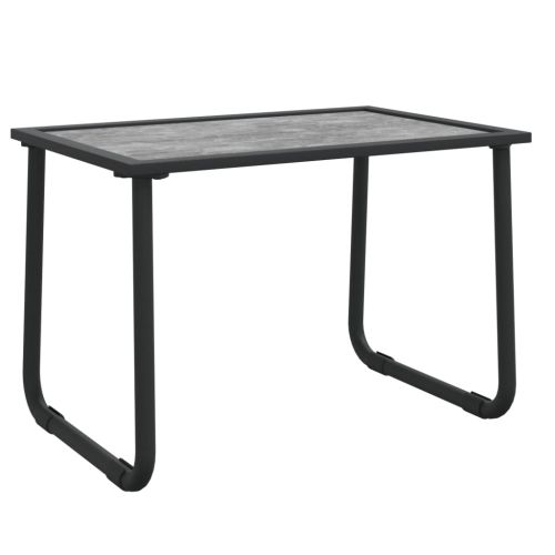 Градински комплект от 3 части с възглавници антрацит стомана