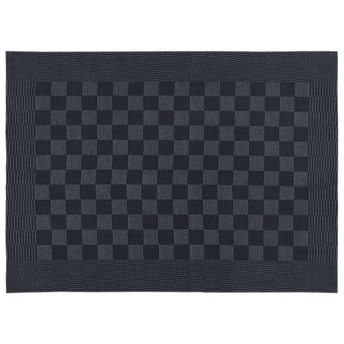 Комплект кърпи от 20 части, черен и сив, памук