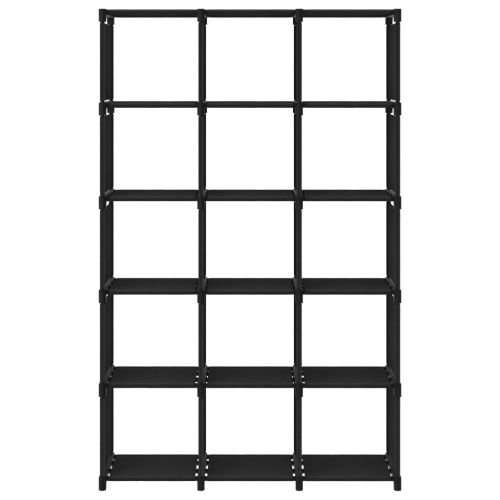 Органайзер с 15 отделения, черен, 103x30x175,5 см, плат