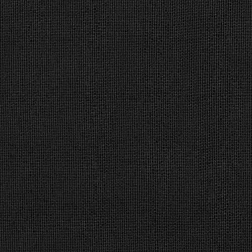 Затъмняващи завеси с куки имитация лен 2 бр черни 140x175 см