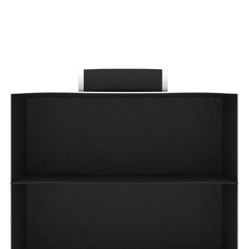 Окачени органайзери за дрехи, 2 бр, с 10 рафта, текстил