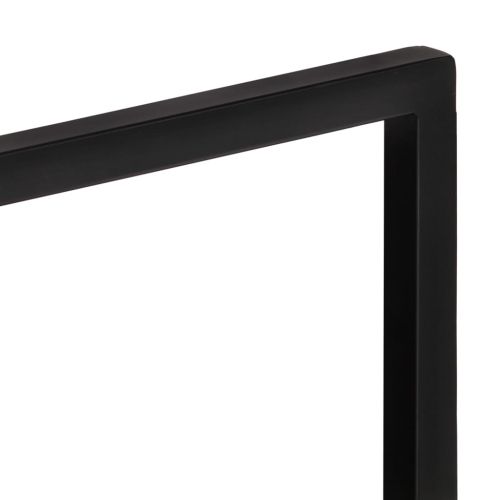 Стенни рафтове 2 бр 60x25x35 см акациево дърво масив и стомана