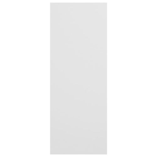 Конзолна маса, бяла, 105x30x80 см, инженерно дърво