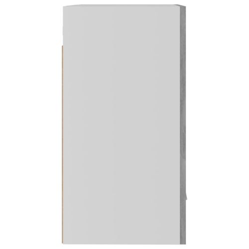 Висящи шкафове 2 бр. "Lyon" сиво-бетонни 50x31x60 см, инженерно дърво