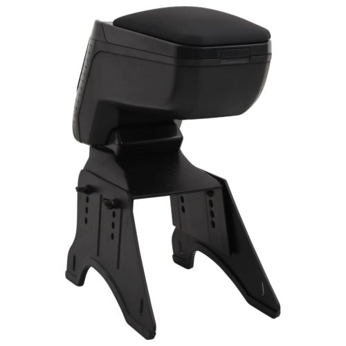 Подлакътник за кола универсален черен 13x33x(33-53) см ABS