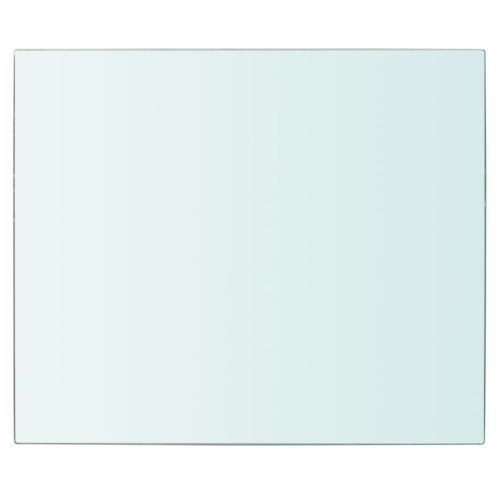 Рафтове, 2 бр, панели прозрачно стъкло, 30x20 см